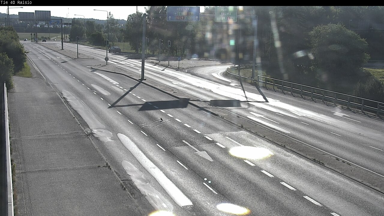 Weather Camera Image Road 40 Raisio, Raisio, Varsinais-Suomi