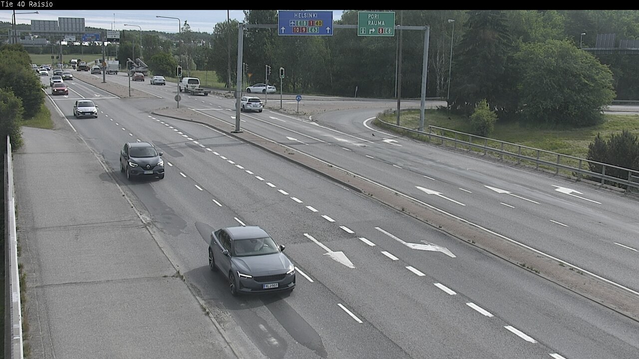 Weather Camera Image Väg 40 Reso, Raisio, Varsinais-Suomi