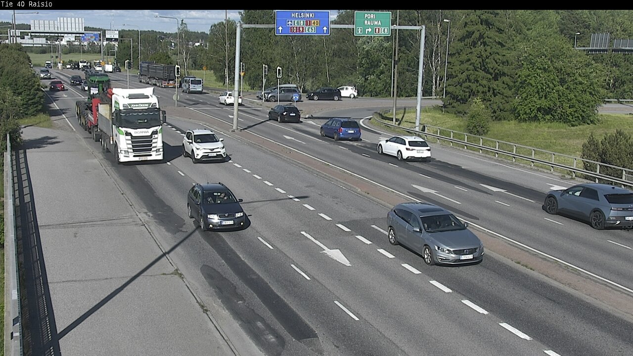 Kelikamerat Kuva Tie 40 Raisio, Raisio, Varsinais-Suomi