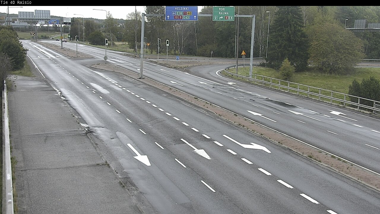 Weather Camera Image Road 40 Raisio, Raisio, Varsinais-Suomi