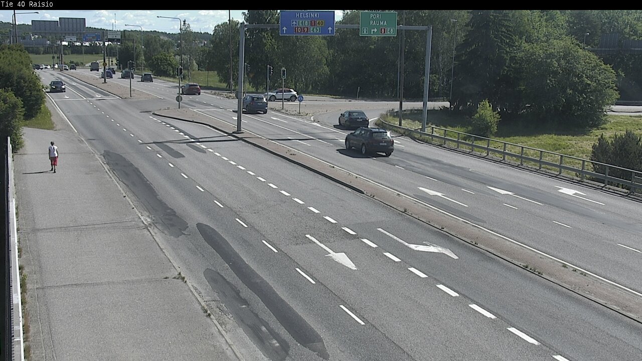 Weather Camera Image Road 40 Raisio, Raisio, Varsinais-Suomi