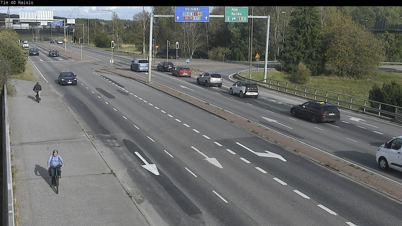 Weather Camera Image Väg 40 Reso, Raisio, Varsinais-Suomi