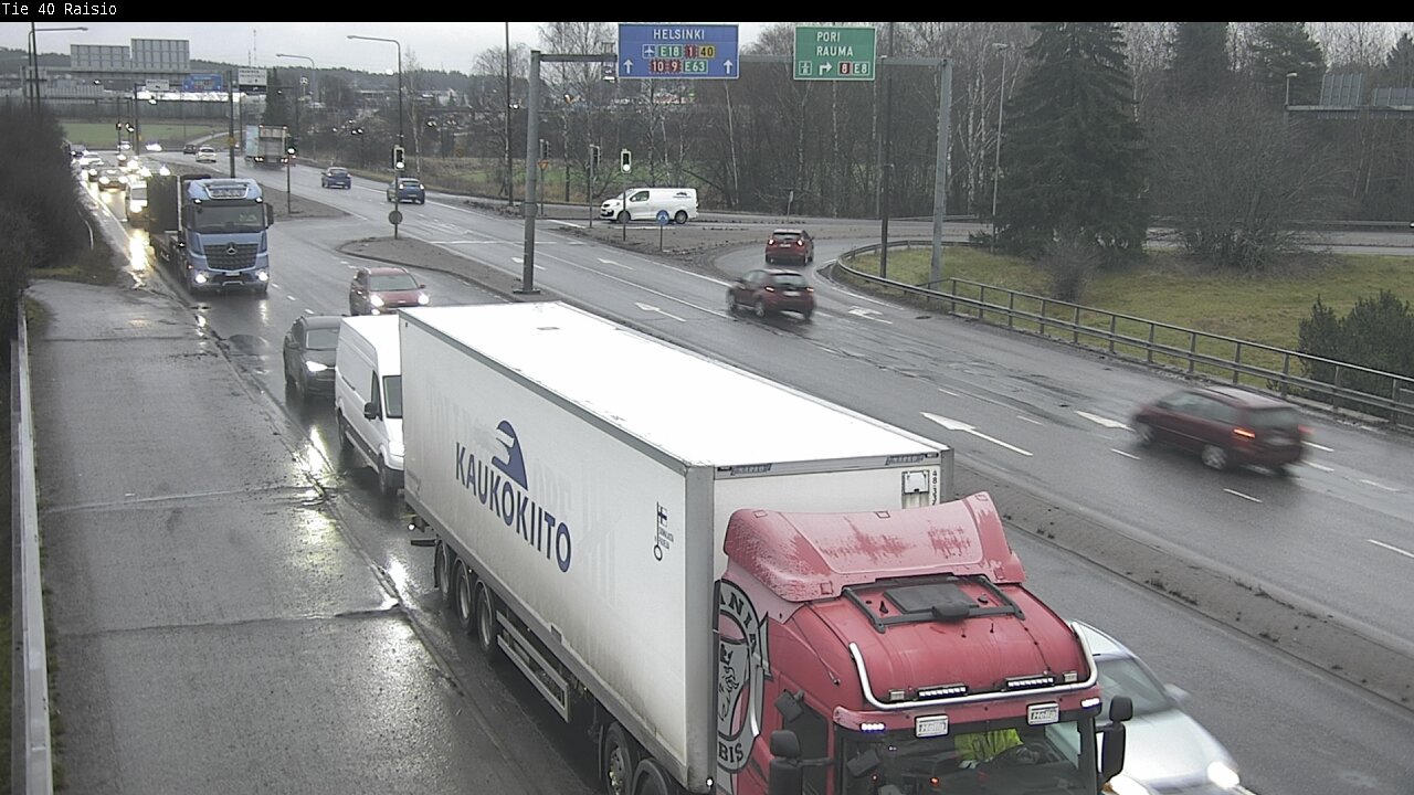 Weather Camera Image Väg 40 Reso, Raisio, Varsinais-Suomi