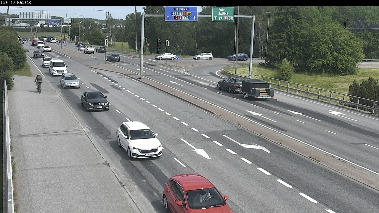 Weather Camera Image Road 40 Raisio, Raisio, Varsinais-Suomi
