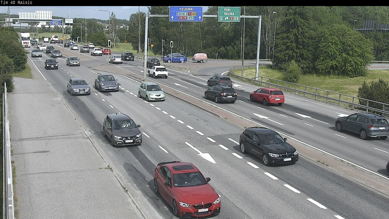 Weather Camera Image Road 40 Raisio, Raisio, Varsinais-Suomi