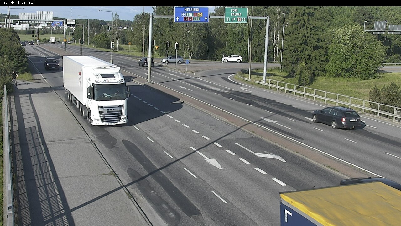 Kelikamerat Kuva Tie 40 Raisio, Raisio, Varsinais-Suomi