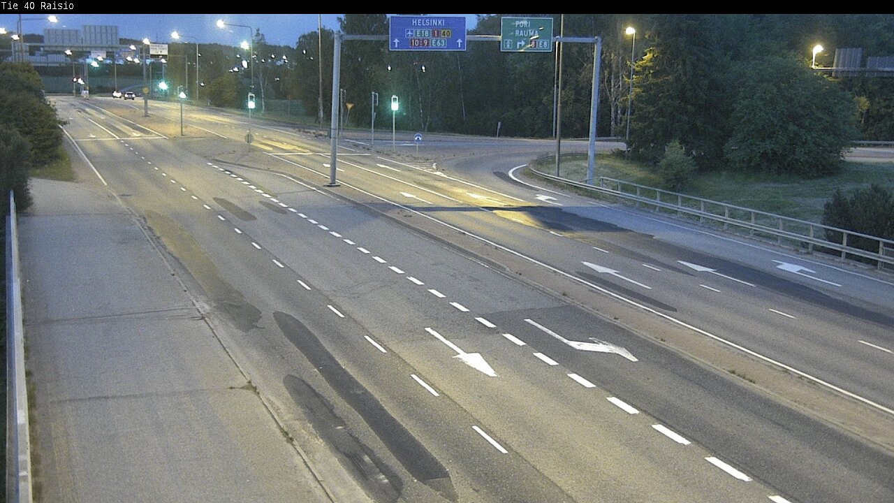Weather Camera Image Road 40 Raisio, Raisio, Varsinais-Suomi