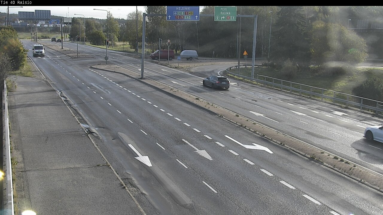 Weather Camera Image Road 40 Raisio, Raisio, Varsinais-Suomi