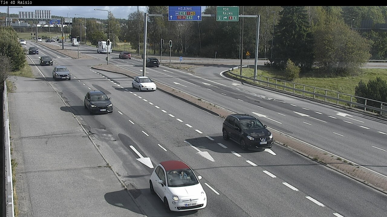 Weather Camera Image Road 40 Raisio, Raisio, Varsinais-Suomi