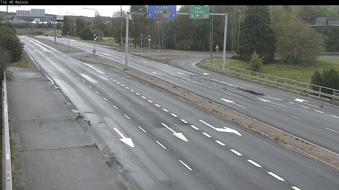 Weather Camera Image Road 40 Raisio, Raisio, Varsinais-Suomi