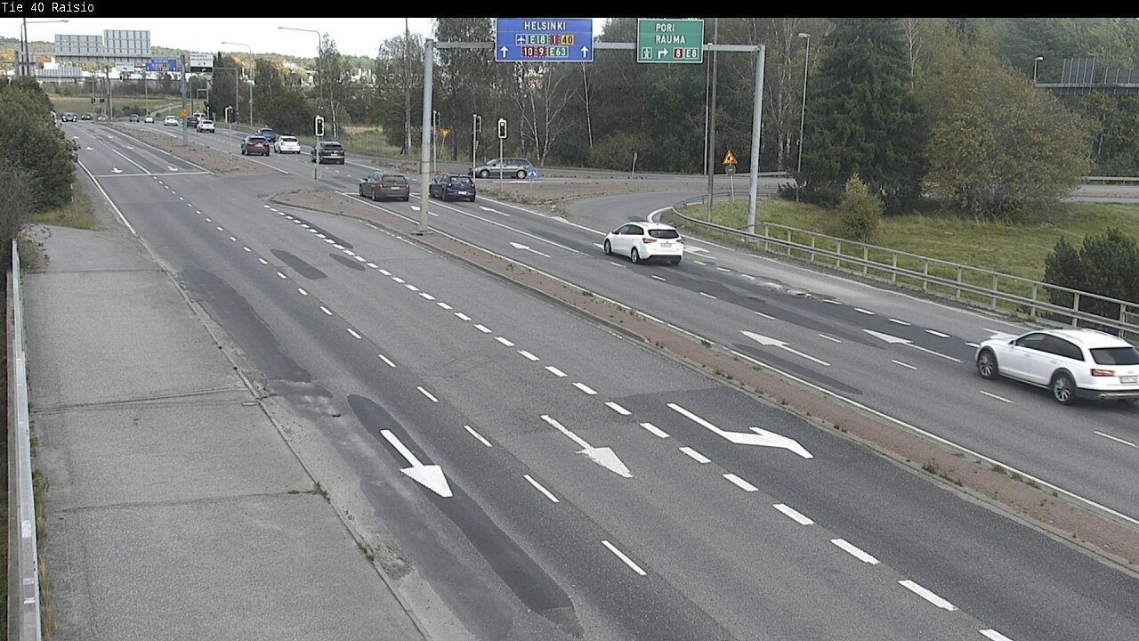 Weather Camera Image Väg 40 Reso, Raisio, Varsinais-Suomi
