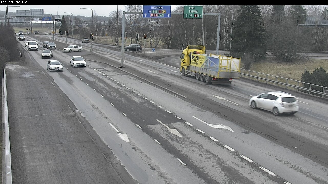 Weather Camera Image Väg 40 Reso, Raisio, Varsinais-Suomi
