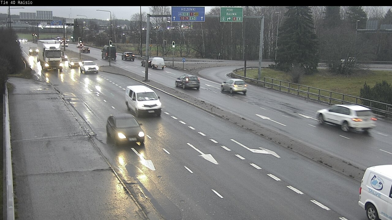 Weather Camera Image Väg 40 Reso, Raisio, Varsinais-Suomi