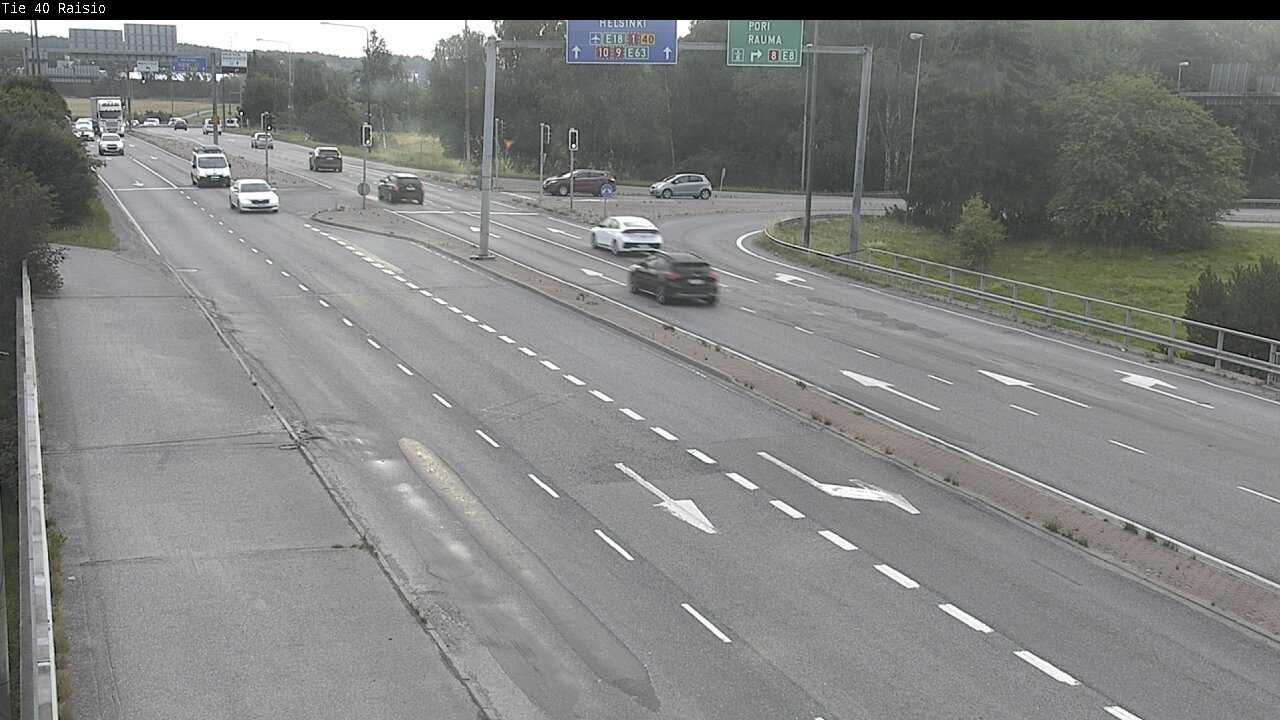 Weather Camera Image Väg 40 Reso, Raisio, Varsinais-Suomi