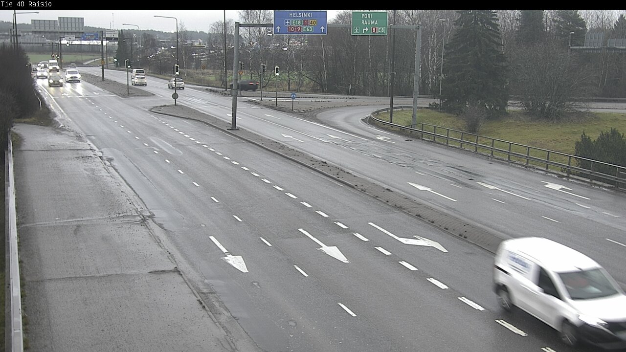 Weather Camera Image Väg 40 Reso, Raisio, Varsinais-Suomi