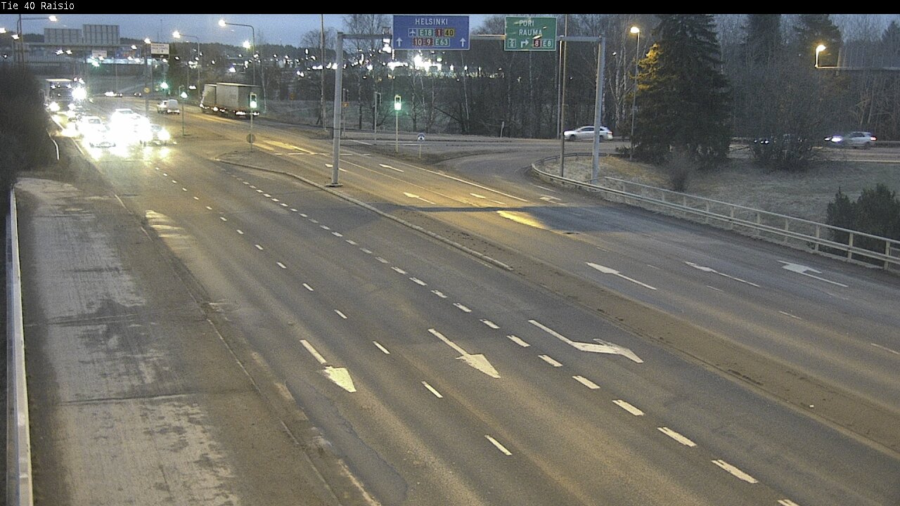 Kelikamerat Kuva Tie 40 Raisio, Raisio, Varsinais-Suomi