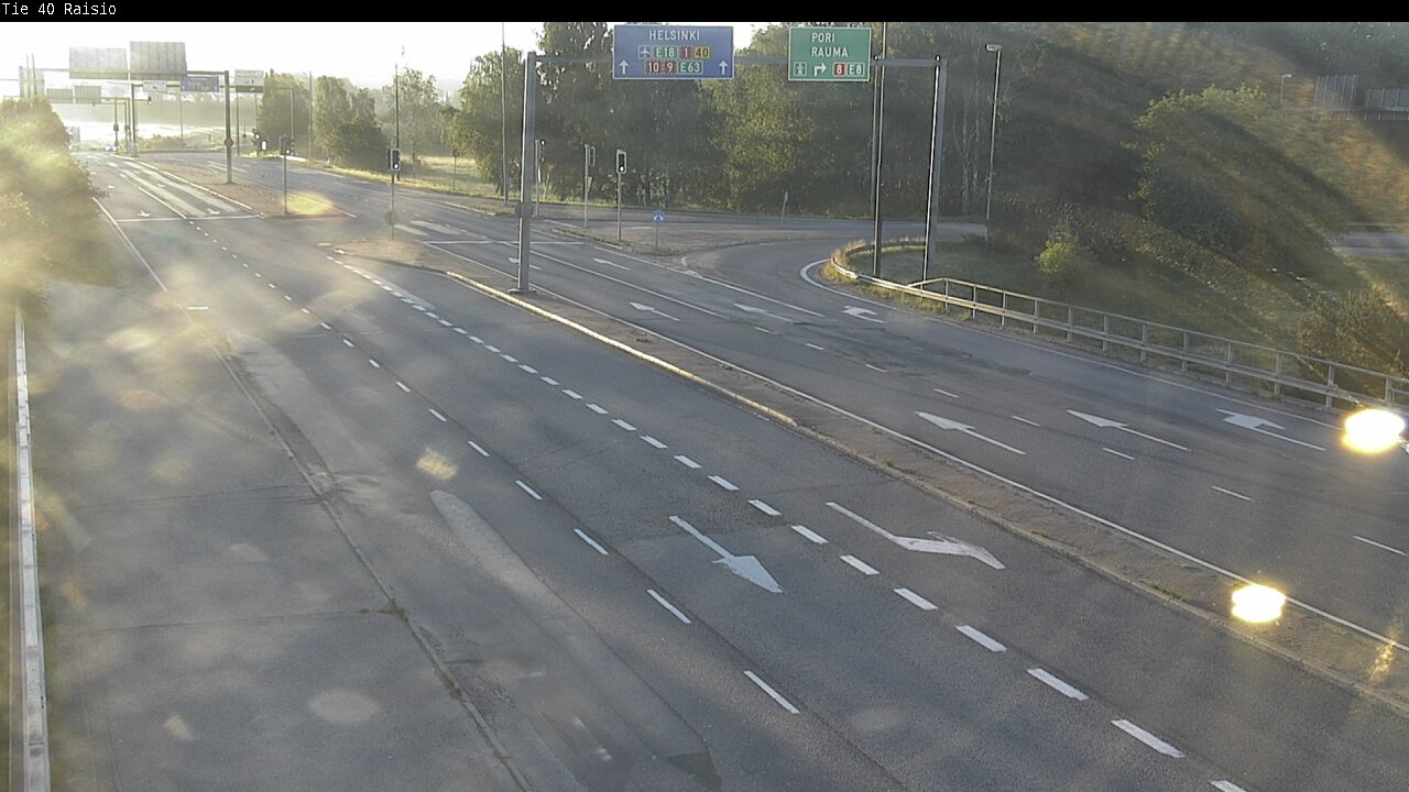 Weather Camera Image Road 40 Raisio, Raisio, Varsinais-Suomi