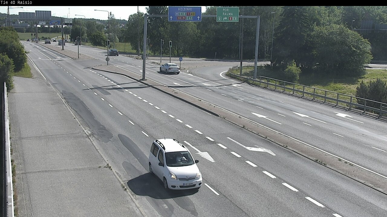 Weather Camera Image Road 40 Raisio, Raisio, Varsinais-Suomi