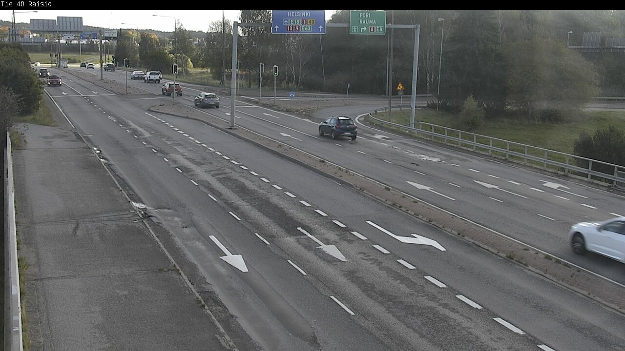 Weather Camera Image Road 40 Raisio, Raisio, Varsinais-Suomi