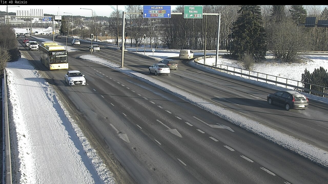 Weather Camera Image Road 40 Raisio, Raisio, Varsinais-Suomi