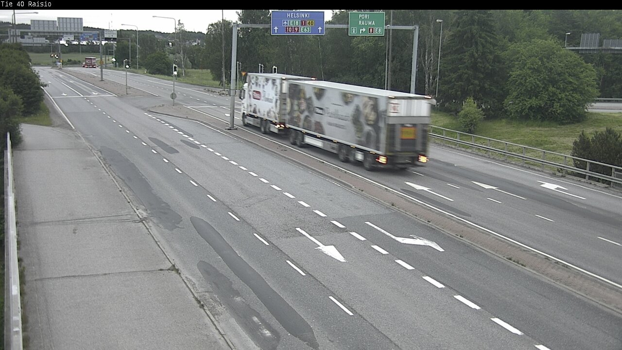 Kelikamerat Kuva Tie 40 Raisio, Raisio, Varsinais-Suomi