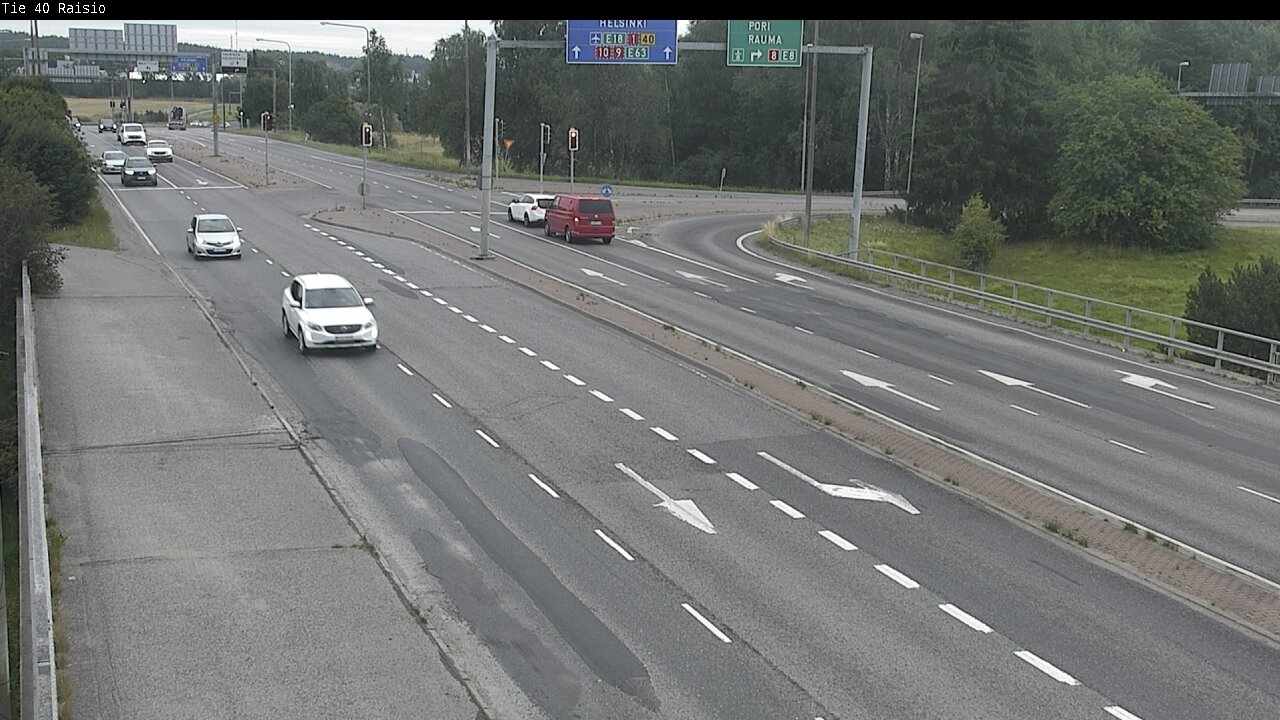 Weather Camera Image Väg 40 Reso, Raisio, Varsinais-Suomi