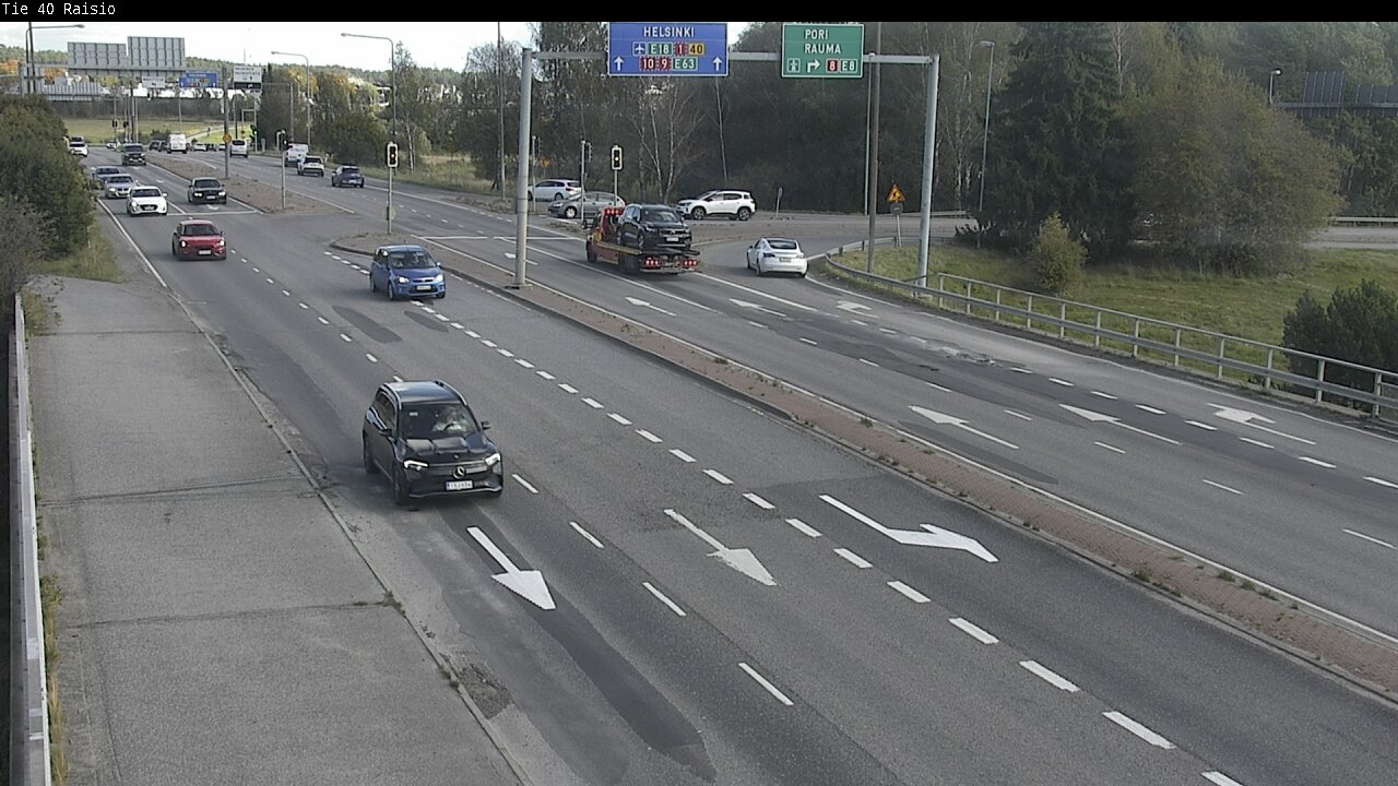Weather Camera Image Road 40 Raisio, Raisio, Varsinais-Suomi