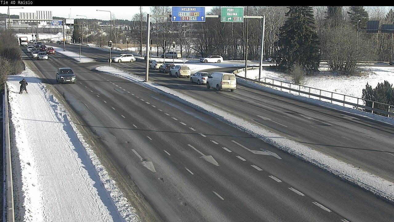 Weather Camera Image Road 40 Raisio, Raisio, Varsinais-Suomi