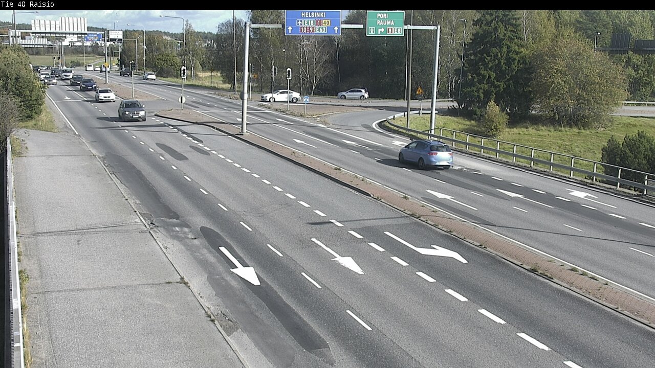 Weather Camera Image Väg 40 Reso, Raisio, Varsinais-Suomi