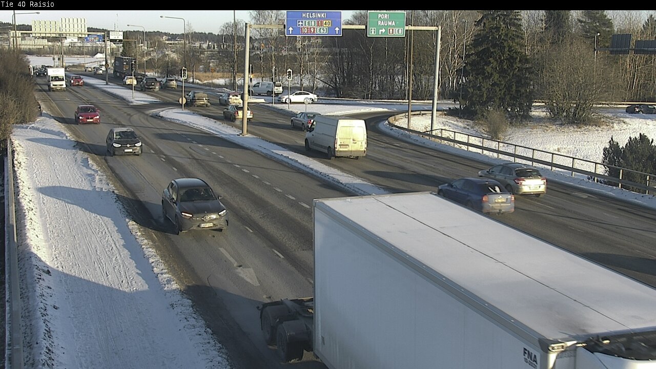 Kelikamerat Kuva Tie 40 Raisio, Raisio, Varsinais-Suomi