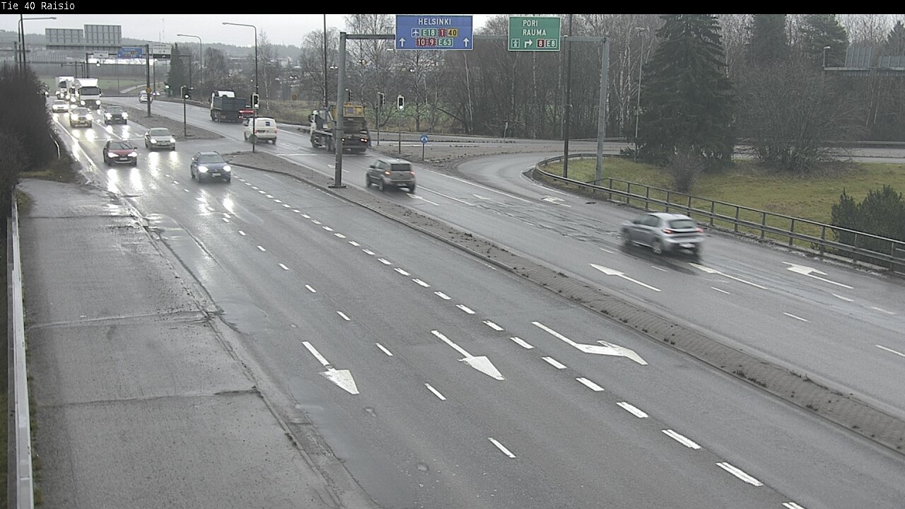 Weather Camera Image Väg 40 Reso, Raisio, Varsinais-Suomi