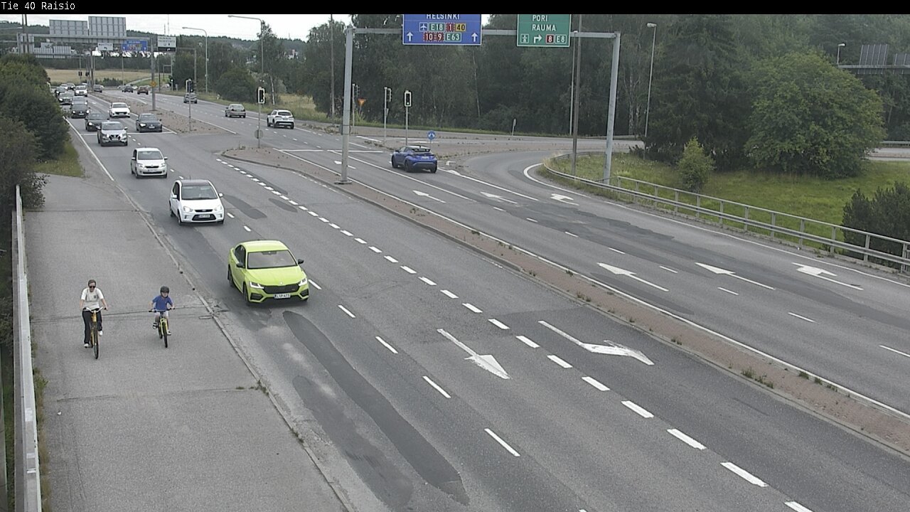 Weather Camera Image Road 40 Raisio, Raisio, Varsinais-Suomi