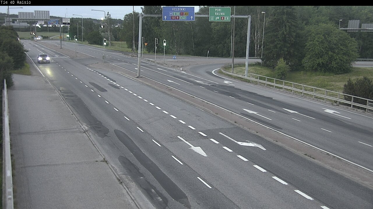 Weather Camera Image Road 40 Raisio, Raisio, Varsinais-Suomi