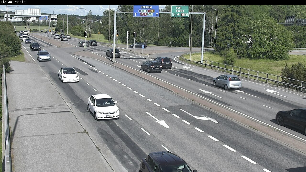 Kelikamerat Kuva Tie 40 Raisio, Raisio, Varsinais-Suomi