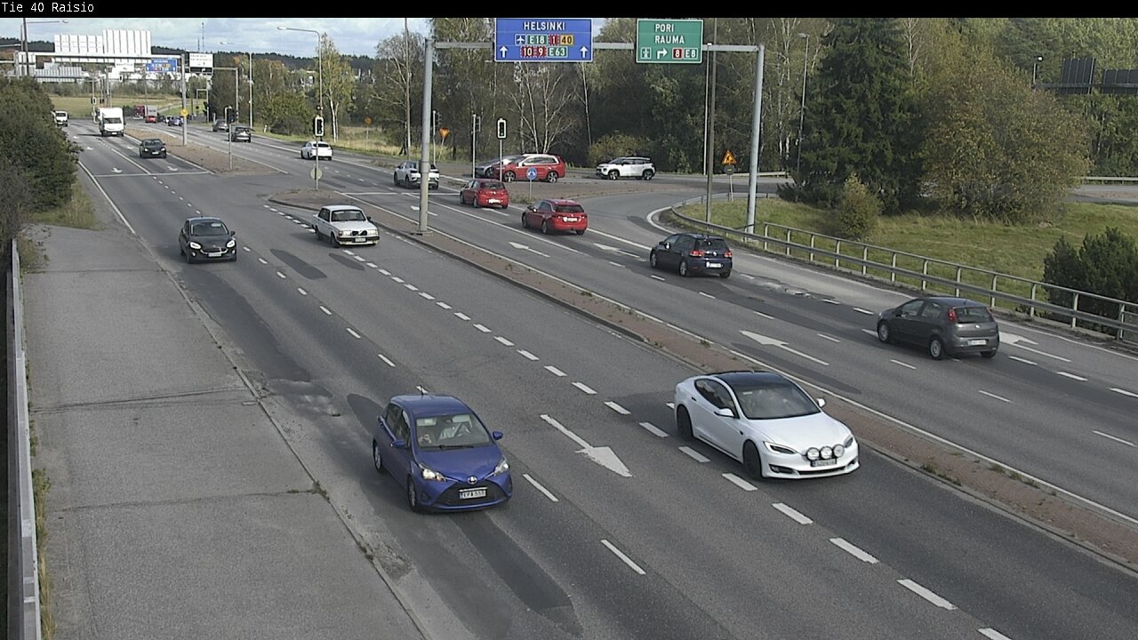 Weather Camera Image Väg 40 Reso, Raisio, Varsinais-Suomi