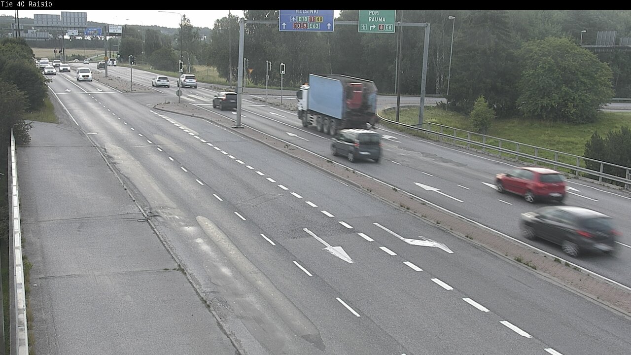Weather Camera Image Road 40 Raisio, Raisio, Varsinais-Suomi