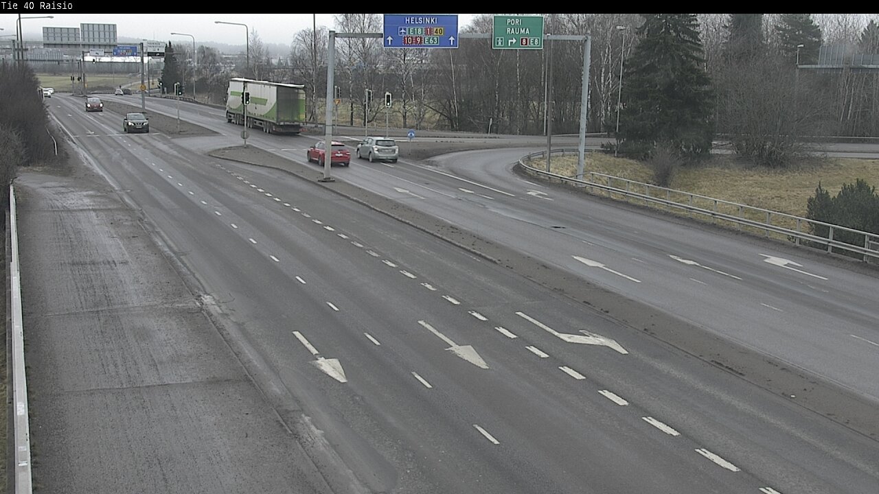 Weather Camera Image Road 40 Raisio, Raisio, Varsinais-Suomi
