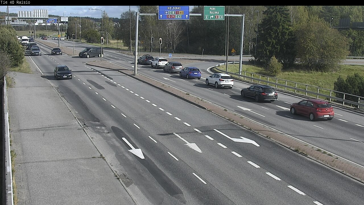 Weather Camera Image Väg 40 Reso, Raisio, Varsinais-Suomi
