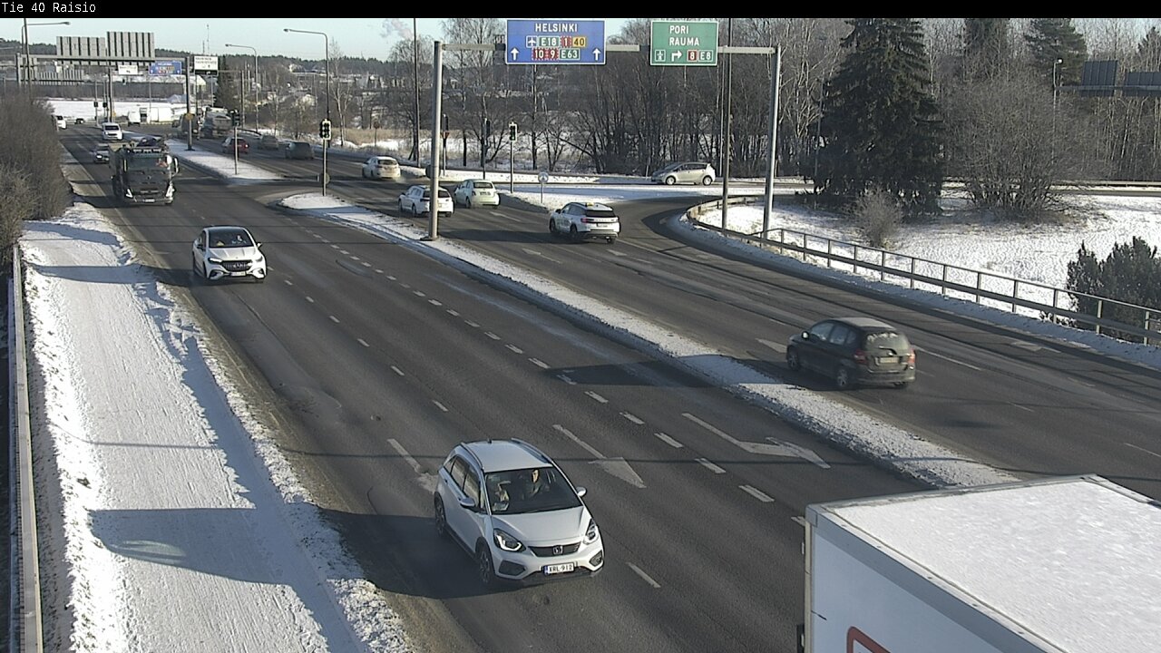 Weather Camera Image Road 40 Raisio, Raisio, Varsinais-Suomi