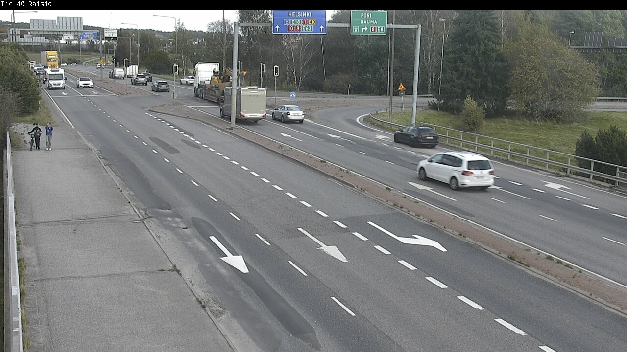 Weather Camera Image Väg 40 Reso, Raisio, Varsinais-Suomi