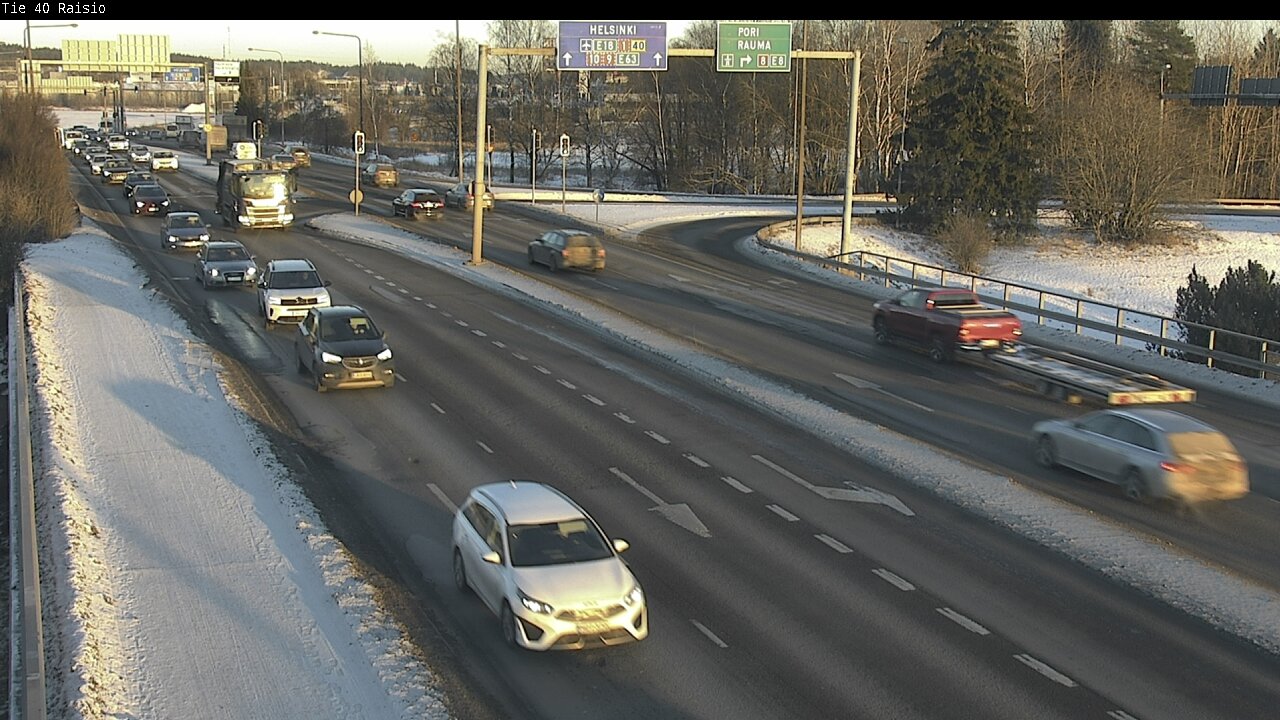 Weather Camera Image Road 40 Raisio, Raisio, Varsinais-Suomi