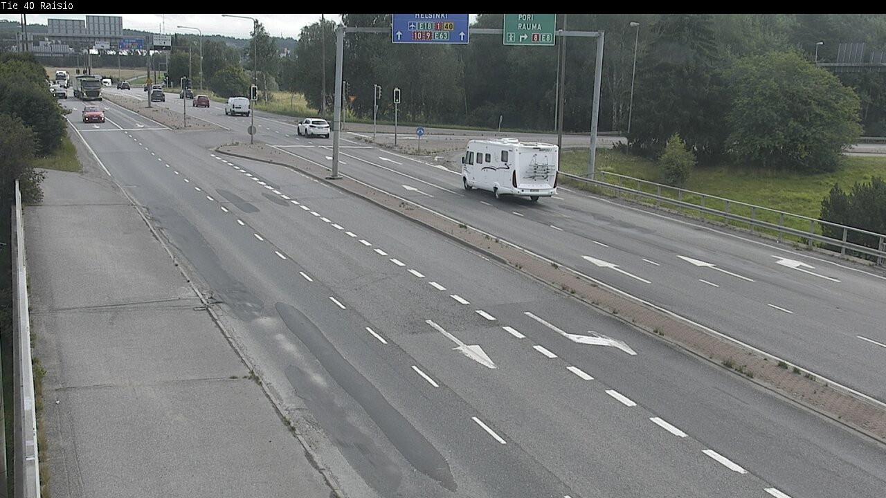 Weather Camera Image Väg 40 Reso, Raisio, Varsinais-Suomi