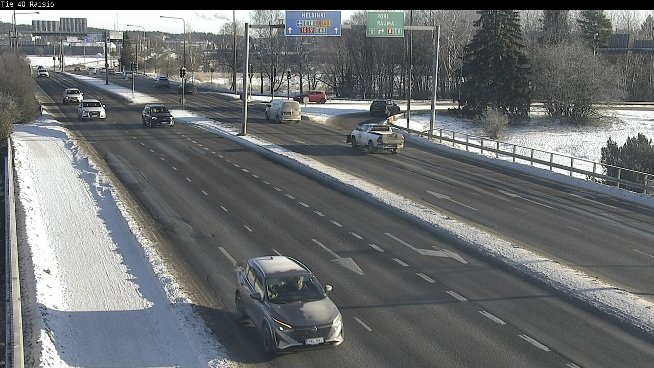 Weather Camera Image Road 40 Raisio, Raisio, Varsinais-Suomi