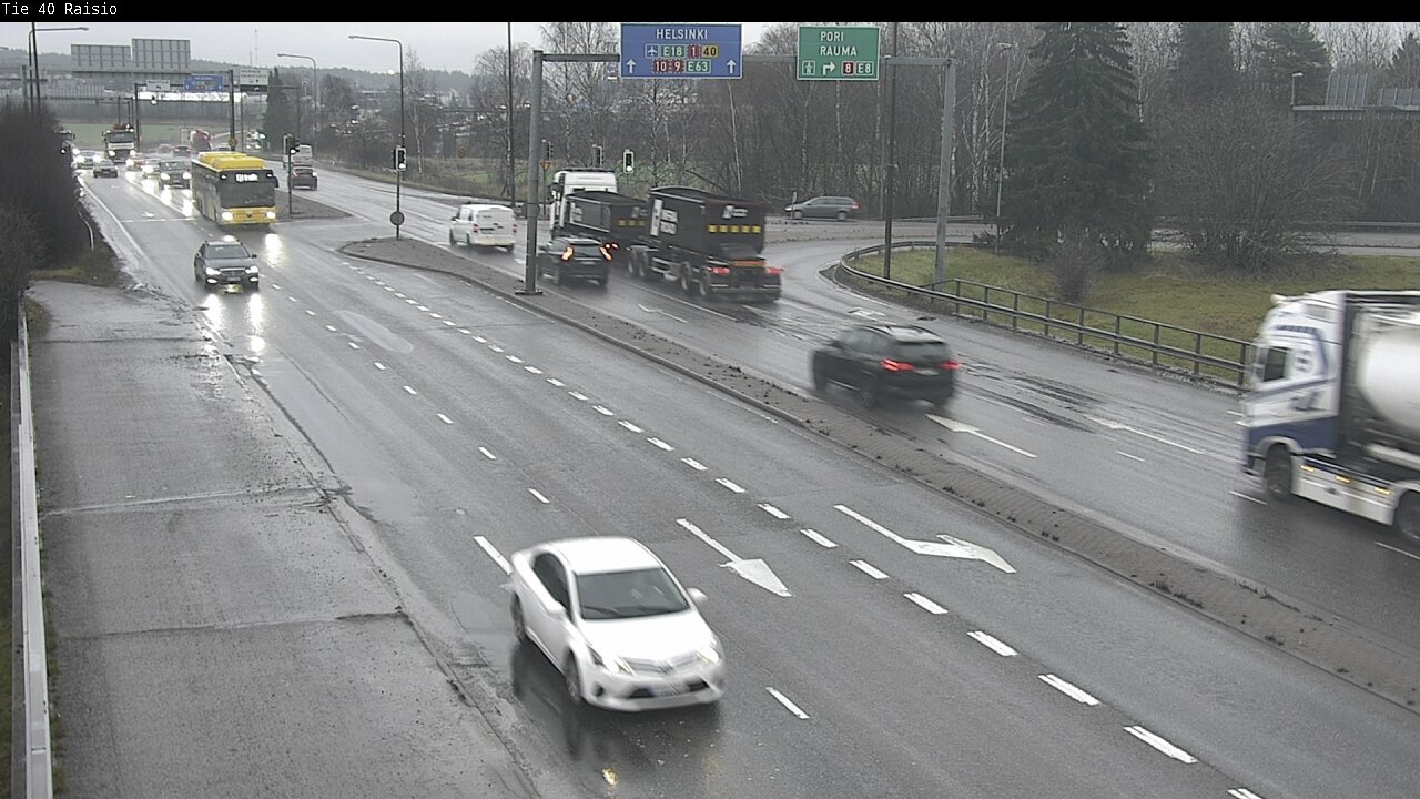 Weather Camera Image Väg 40 Reso, Raisio, Varsinais-Suomi