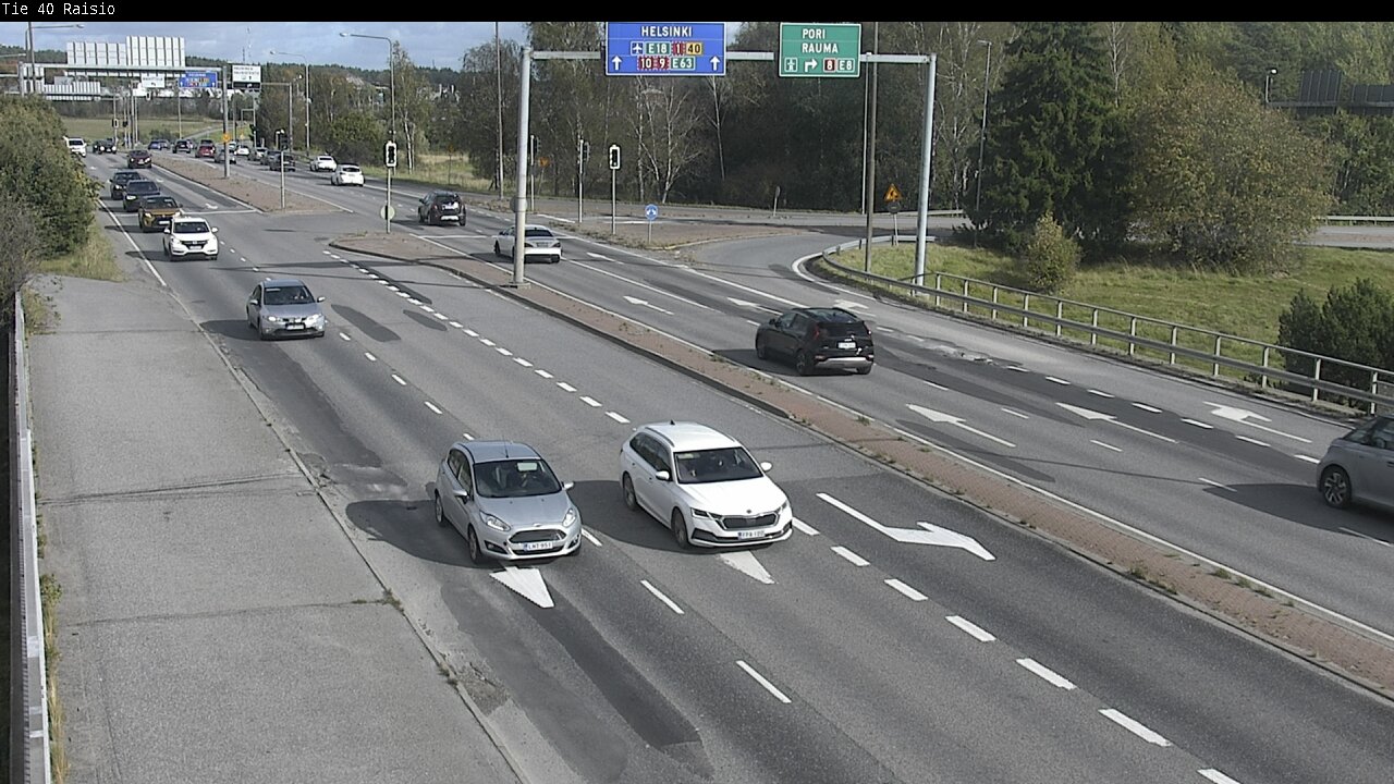 Weather Camera Image Väg 40 Reso, Raisio, Varsinais-Suomi