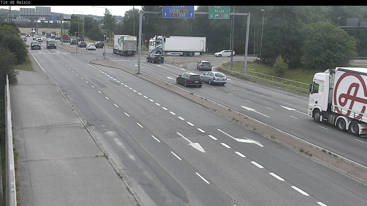 Weather Camera Image Väg 40 Reso, Raisio, Varsinais-Suomi