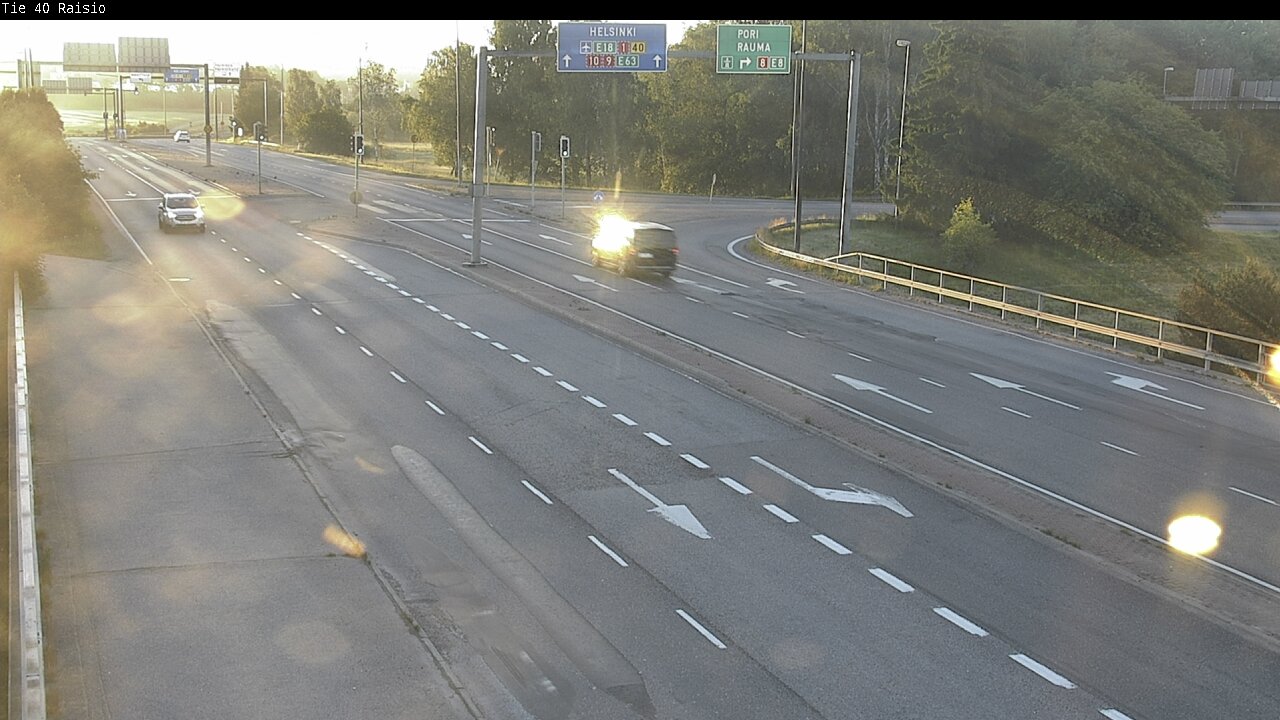 Weather Camera Image Road 40 Raisio, Raisio, Varsinais-Suomi
