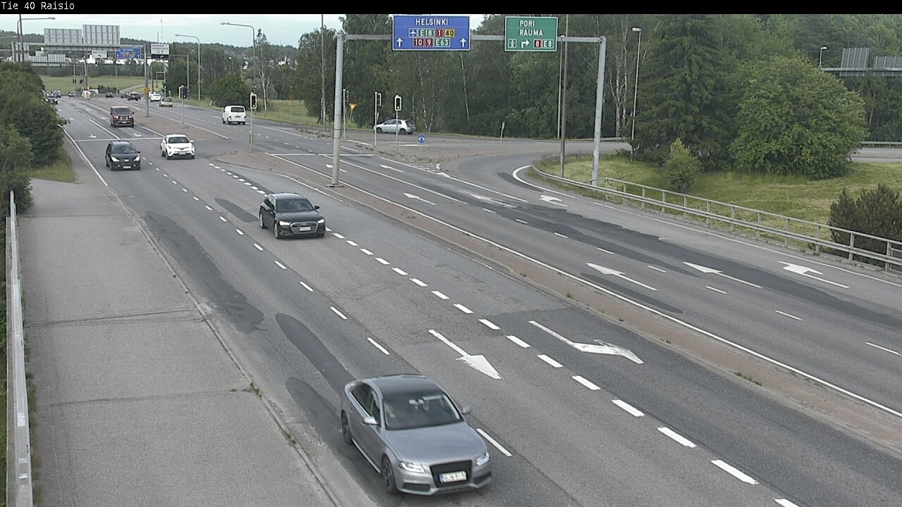 Weather Camera Image Road 40 Raisio, Raisio, Varsinais-Suomi