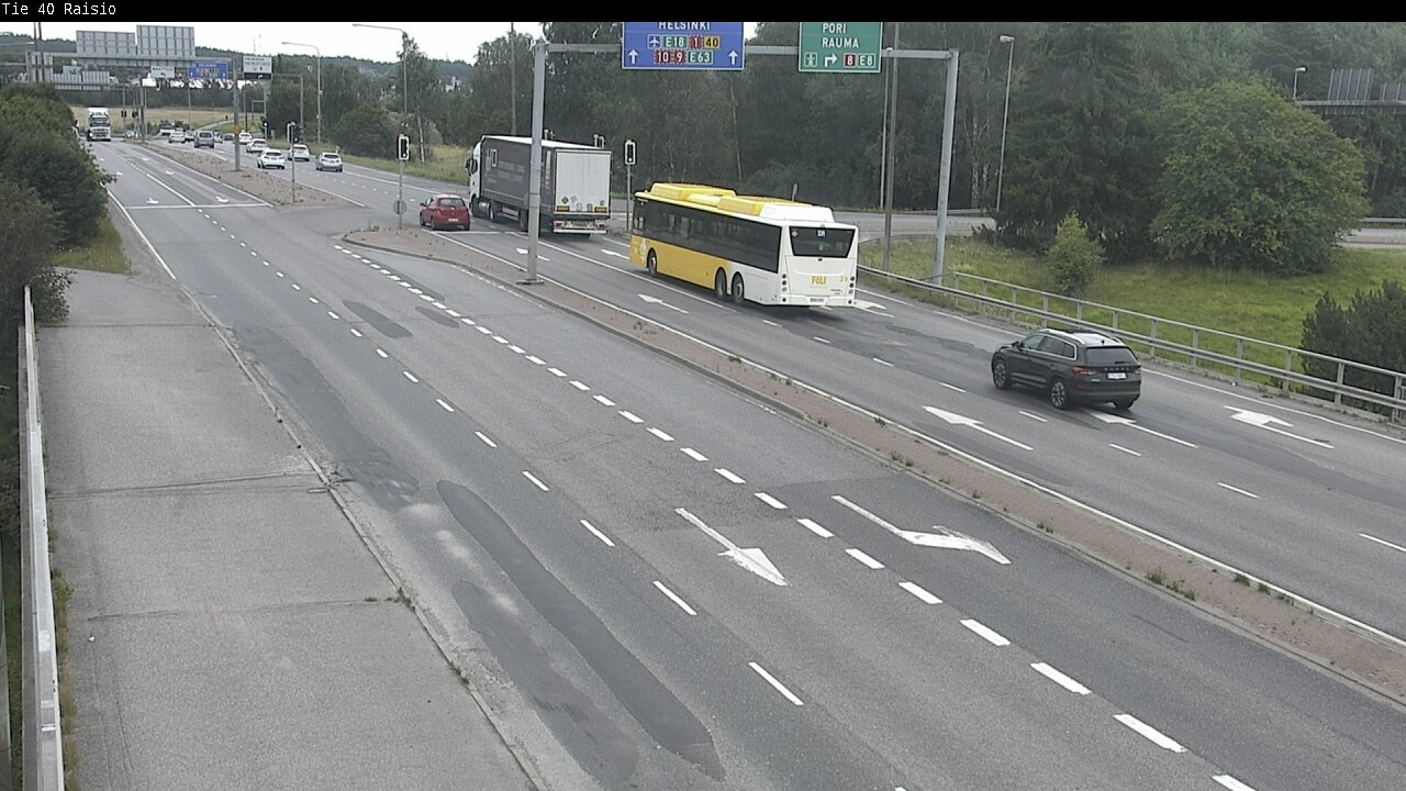 Weather Camera Image Road 40 Raisio, Raisio, Varsinais-Suomi