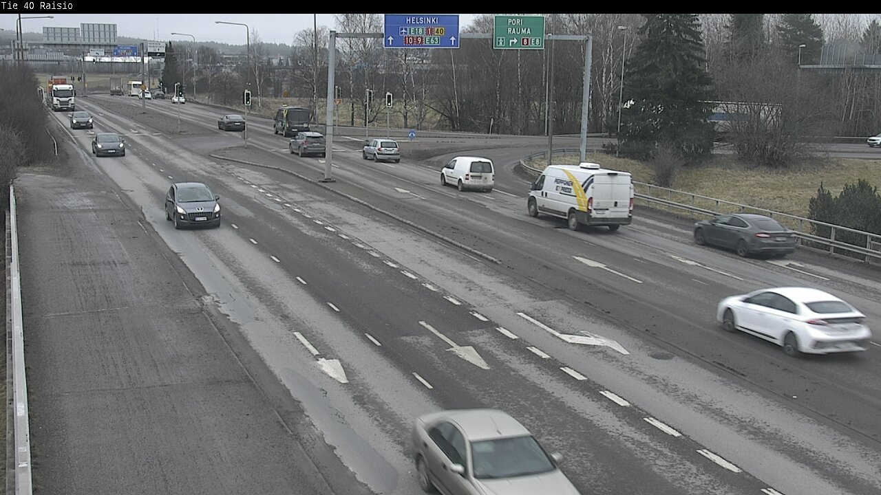 Weather Camera Image Väg 40 Reso, Raisio, Varsinais-Suomi